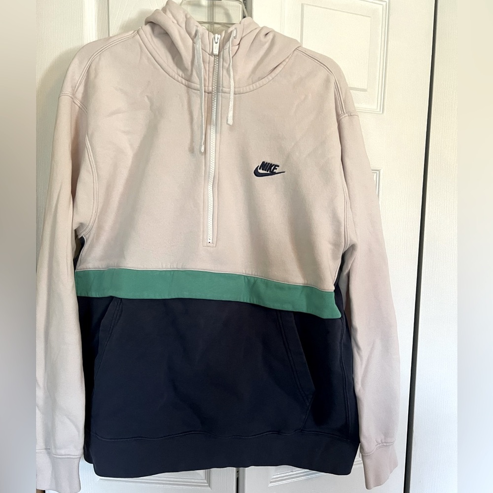 Men’s Nike Color block Hooded Sweatshirt size XL